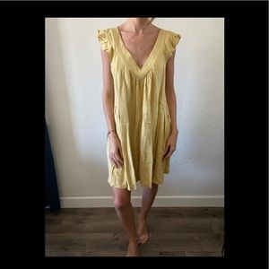 Mustard Shift Dress